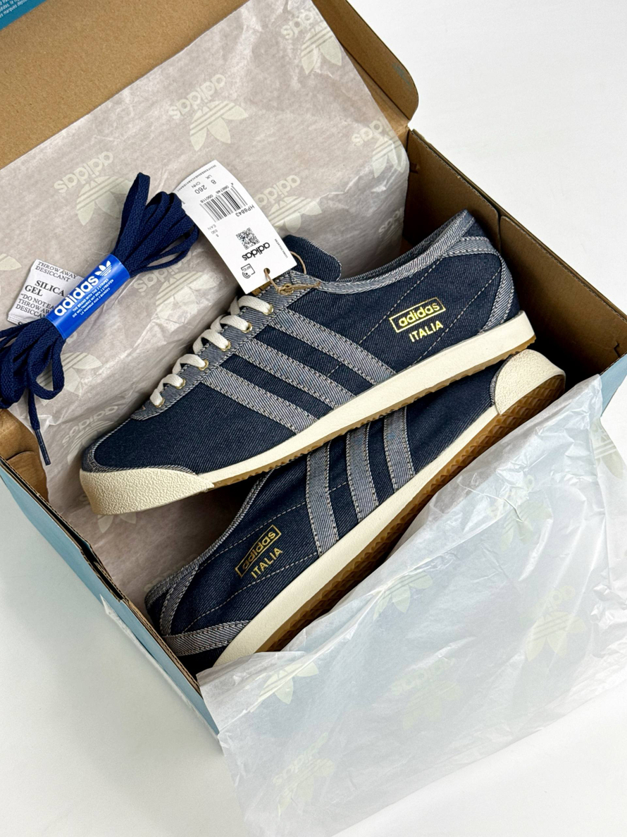 Кроссовки Adidas Spezial Italia #B296 (син.)
