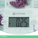 Кухонные весы Vitek VT-2426 Lilac/Illustration