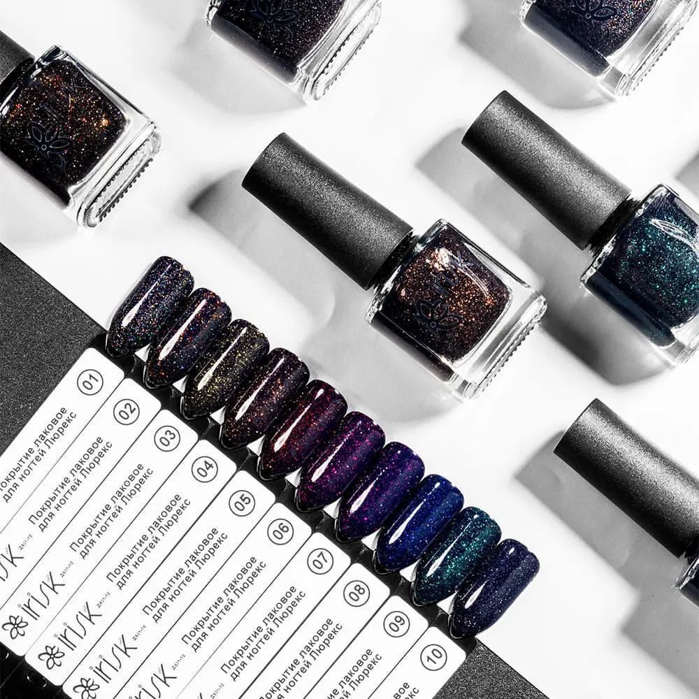 Irisk Лак для ногтей Люрекс (04),8мл.