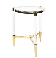 Приставной столик Ghost M Gold