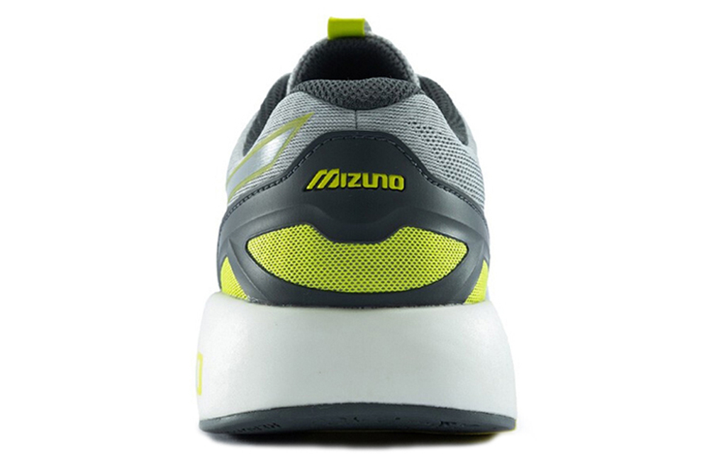 Mizuno PI EC shock absorption non-slip low-top running shoes for men and women the same gray yellow