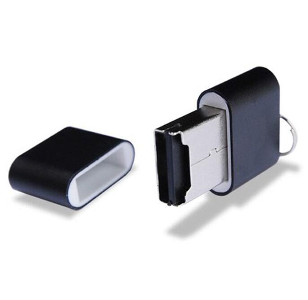 Карт-ридер Syoteam SY-T18 MicroSD/USB (черный)