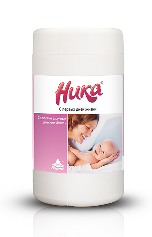 Салфетки влажные детские «Ника» с первых дней жизни