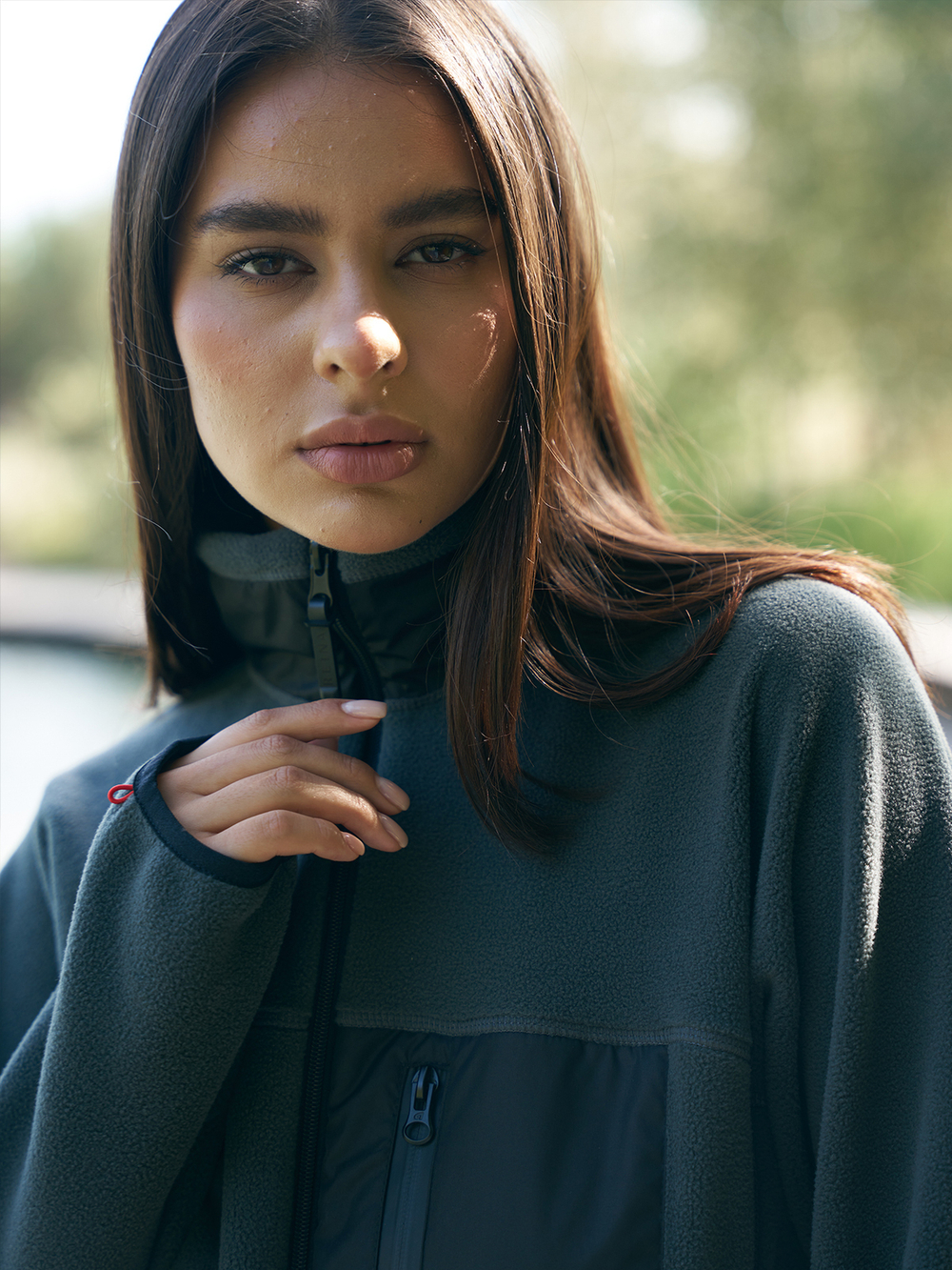 Флисовая толстовка унисекс Eiger dark gray (S)