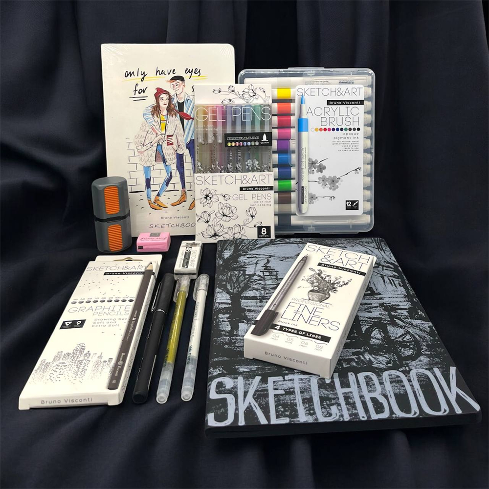 Художественный набор для рисования - графика SKETCH&ART-02