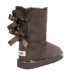 Угги Bailey Bow II Metallic Chocolate