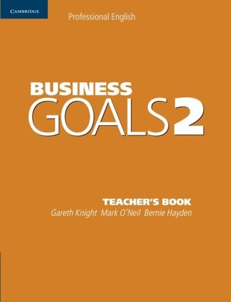 Business Goals 2 Teacher&#39;s Book