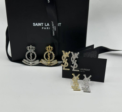 Серьги Yves Saint Laurent