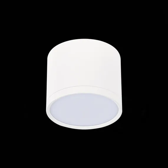 ST113.532.09 Светильник потолочный Белый LED 1*9W 3000K 702Lm Ra>90 120° IP20 D88xH75 170-240V Накладные светильники