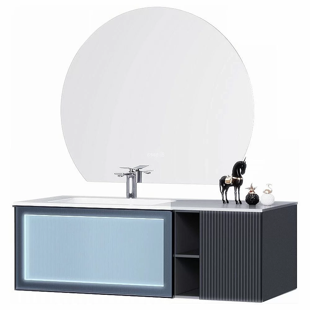 Тумба с раковиной Orans BC-9013 L 120 Dark Grey