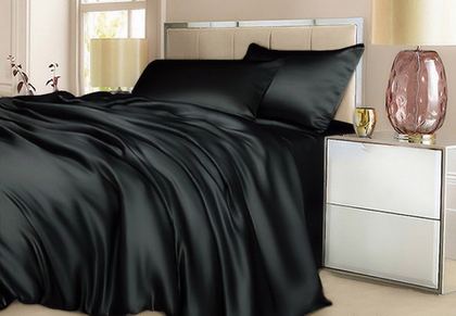 Постельное белье семейное Luxe Dream Black
