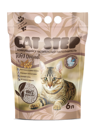 Cat Step Тофу Оригинал 6л.