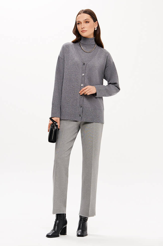 1956 Кардиган женский (серый)