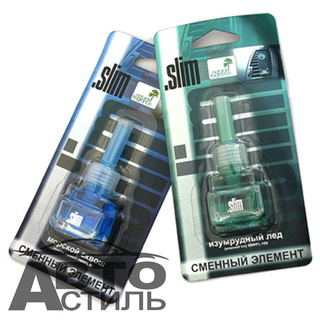 Ароматизатор на обдув SLIM(Сменный блок)  Горный Воздух SMRFL-188 (8мл)