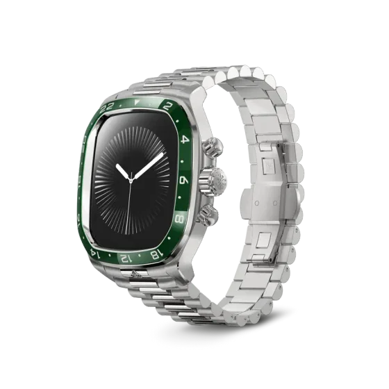 Корпус для Apple Watch CRCS46 - SilverGreen