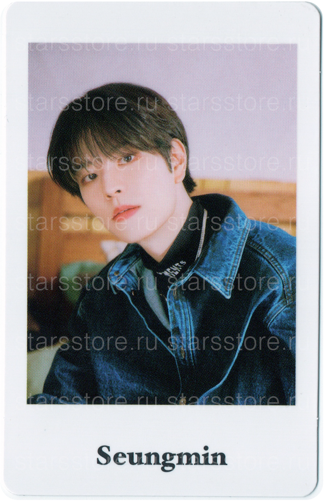 Фотокарта Seungmin Stray Kids &quot;THE SOUND&quot; (A ver)