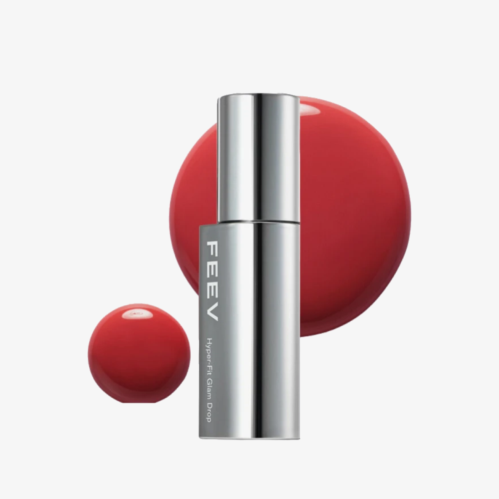 FEEV Тинт с зеркальным блеском Hyper-fit Glam Drop Peach Morning