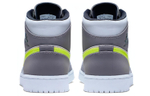 Кроссовки Jordan Air Jordan 1 Mid Neon Yellow Grey