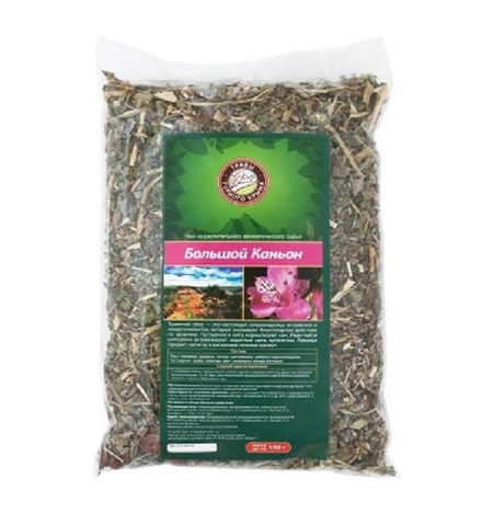 Большой Каньон целлофан, 100 гр., ТМ ТРАВЫ ГОРНОГО КРЫМА