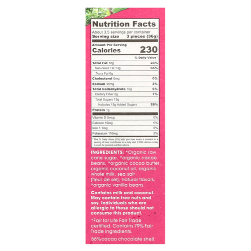 Alter Eco, Органические трюфели из темного шоколада, морская соль, 10 трюфелей в индивидуальной упаковке, 120 г (4,2 унции)