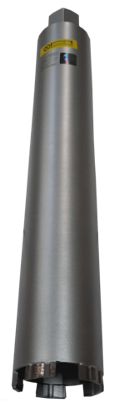 Коронка алмазная 72*450 Hilberg Laser 1 1/4 UNC HD709