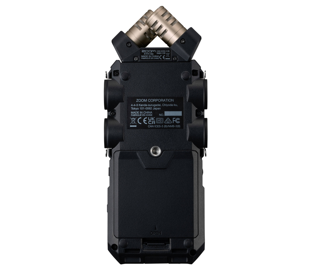 Портативный рекордер Zoom H6e, 32 bit Float