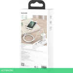 Кабель Baseus Cafule 2m White (CALJK-B02)