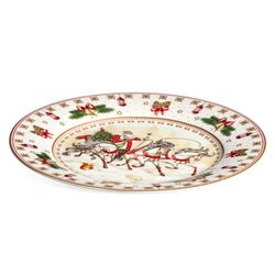 ТАРЕЛКА ЗАКУСОЧНАЯ LEFARD "ТРОЙКА" 20,5 СМ (КОР=18ШТ.)