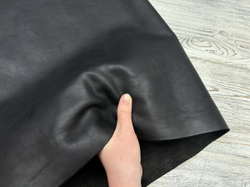 Фантом цв. Черный / Fantom Wax Nero, толщ. 1,5-1,7 мм, натуральная кожа