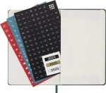 Еженедельник на 2025 год Moleskine Classic (DHK1512WN2) 9х14см твердая обложка зеленый