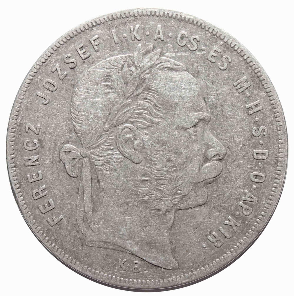 1 форинт 1879 год, Венгрия. VF+