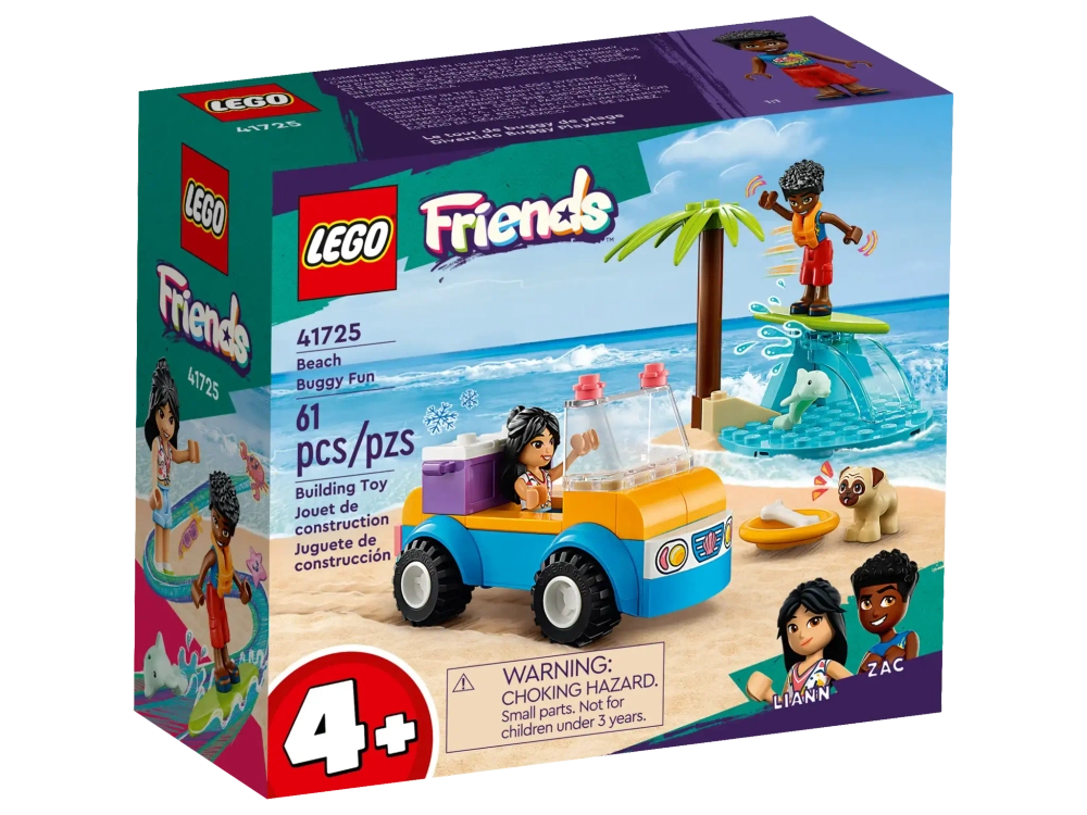 Конструктор LEGO Friends 41725 Развлечение на пляжном багги