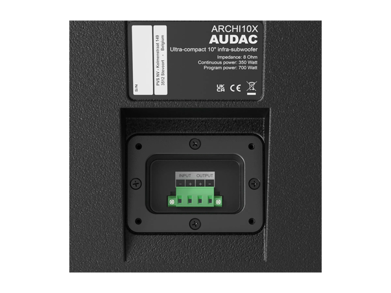 AUDAC ARCHI10X/W