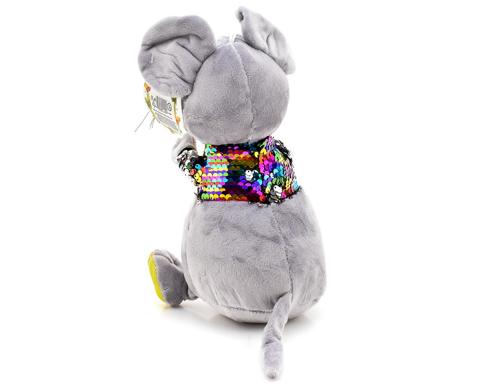 Мягкая игрушка муз. Мышь 22см, пакет