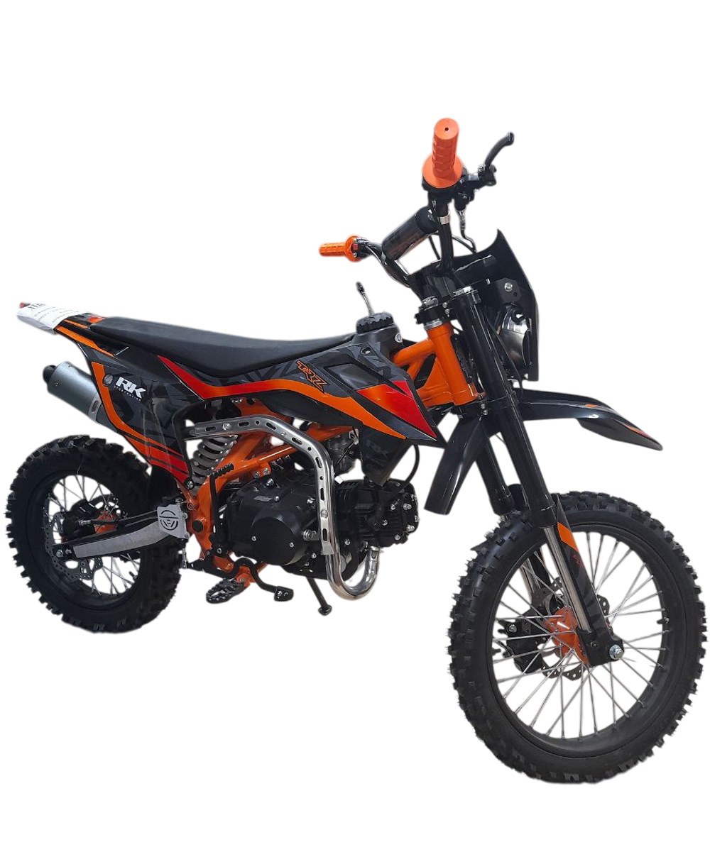 Питбайк Racer TRZ140E Pitbike оранжевый