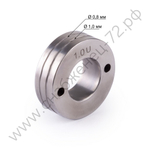 Ролик (AL) INVERMIG 358/508, SAGGIO MIG 500 D/P д.0,8-1,0 (18.85/37.05) (пр-во FoxWeld/КНР)