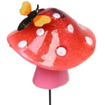 Фигура на спице «Летний гриб» 9*8 см, микс