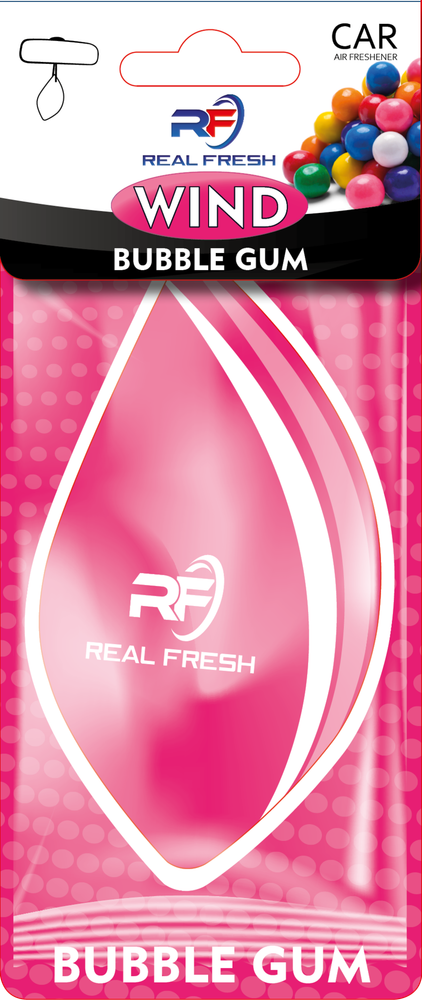 ОСВЕЖИТЕЛЬ ВОЗДУХА REAL FRESH WIND BUBBLE GUM