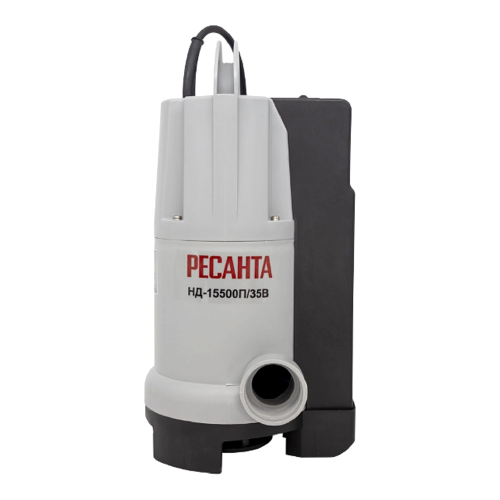 Насос погружной дренажный Ресанта НД-15500П/35B