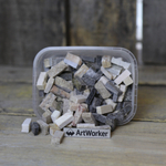 Натуральный камень колотый на модуль для мозаики