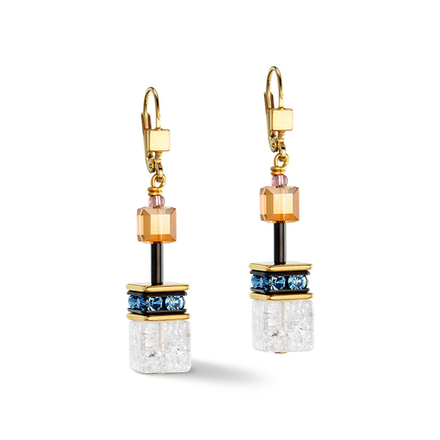 Серьги Coeur de Lion Multicolour Gold 4505/20-1516