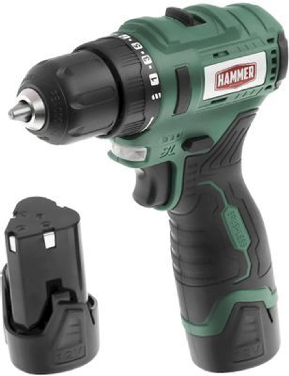 Дрель аккумуляторная Hammer ACD12BL