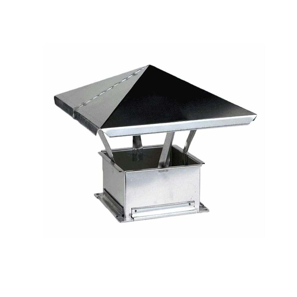 Зонт крышный прямоугольный 400x300