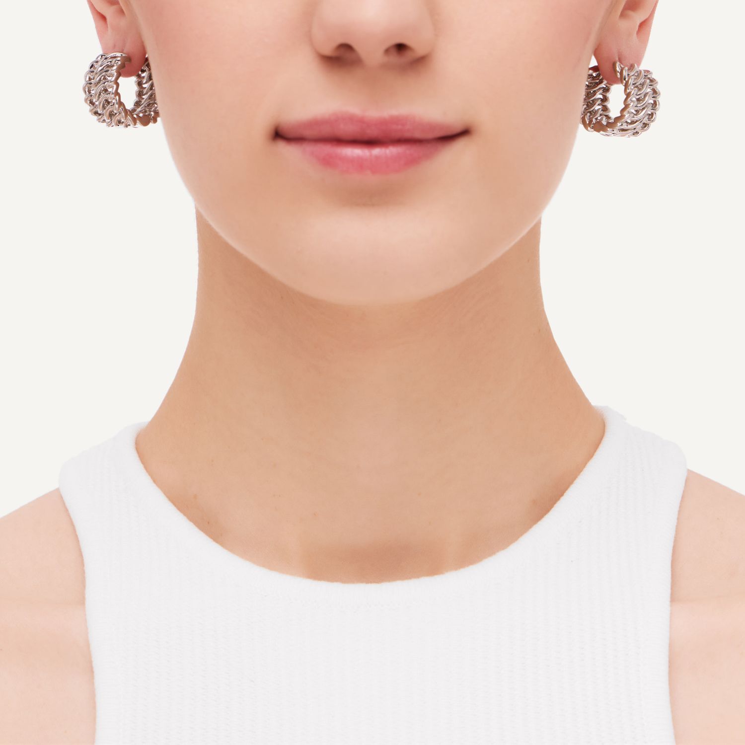 Серьги Safe Trap Earrings - Silver