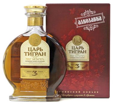 Коньяк армянский "Царь Тигран"