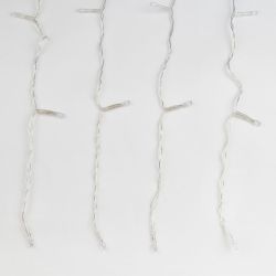 ULD-C1515-100-DTA MULTI IP20 Занавес светодиодный. 1.5х1.5м. 100 светодиодов. Разноцветный свет. Провод прозрачный. TM Uniel