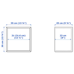 Полка IKEA EKET (ЭКЕТ), Розовый, 35x25x35 см