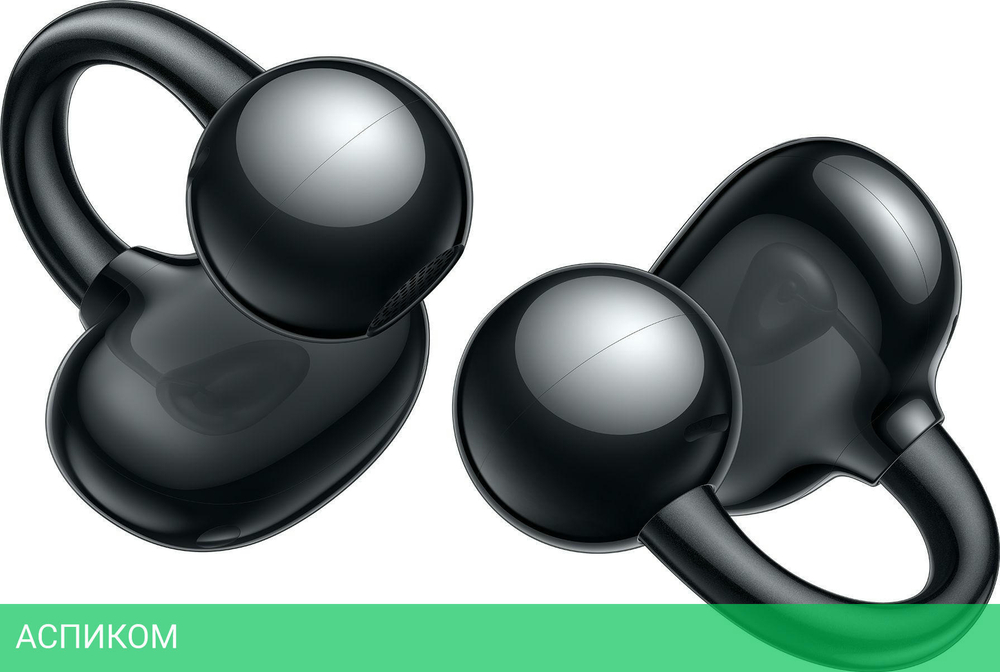Наушники Huawei FreeClip T0017 черный (55037247)