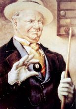 Постер №8 BILLIARD PLAYER 57×85см