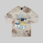 Лонгслив мужской HUF Mess Tie-Dye  - купить в магазине Dice